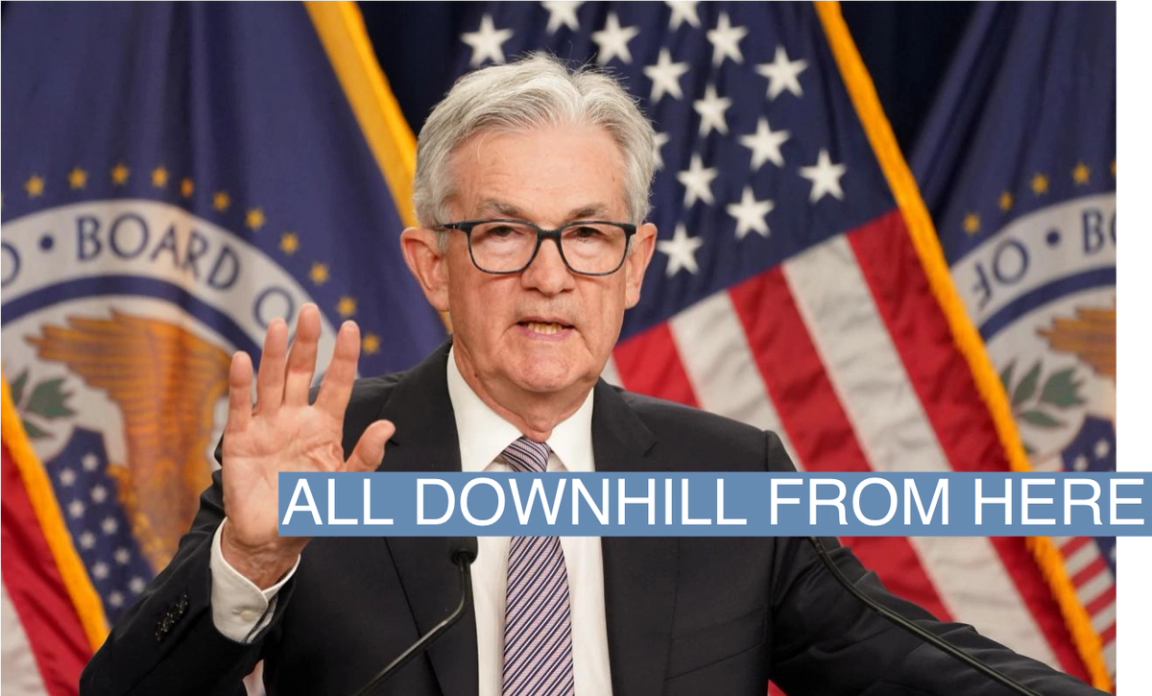 U.S. Federal Reserve chair Jerome Powell