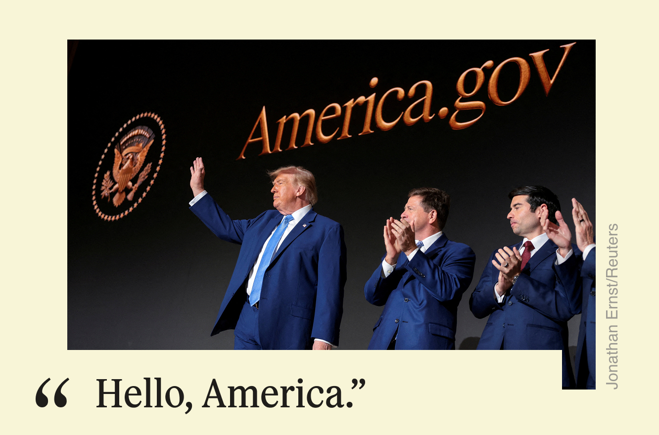 “Hello, America”