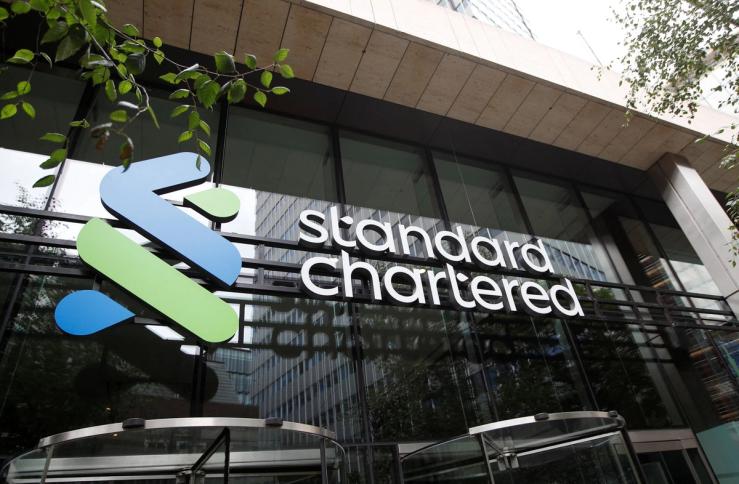 Standard Chartered HQ in Hong Kong.
