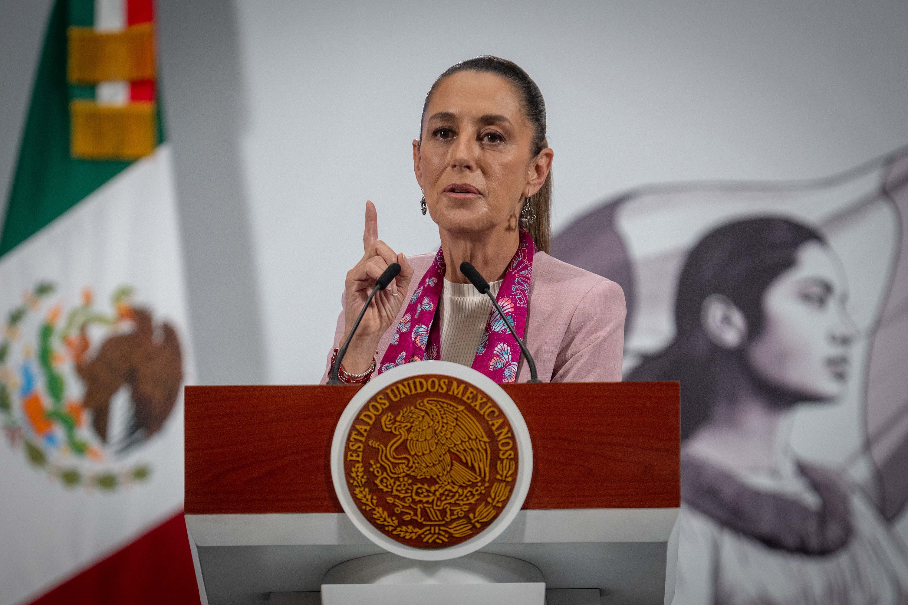President Claudia Sheinbaum of Mexico.