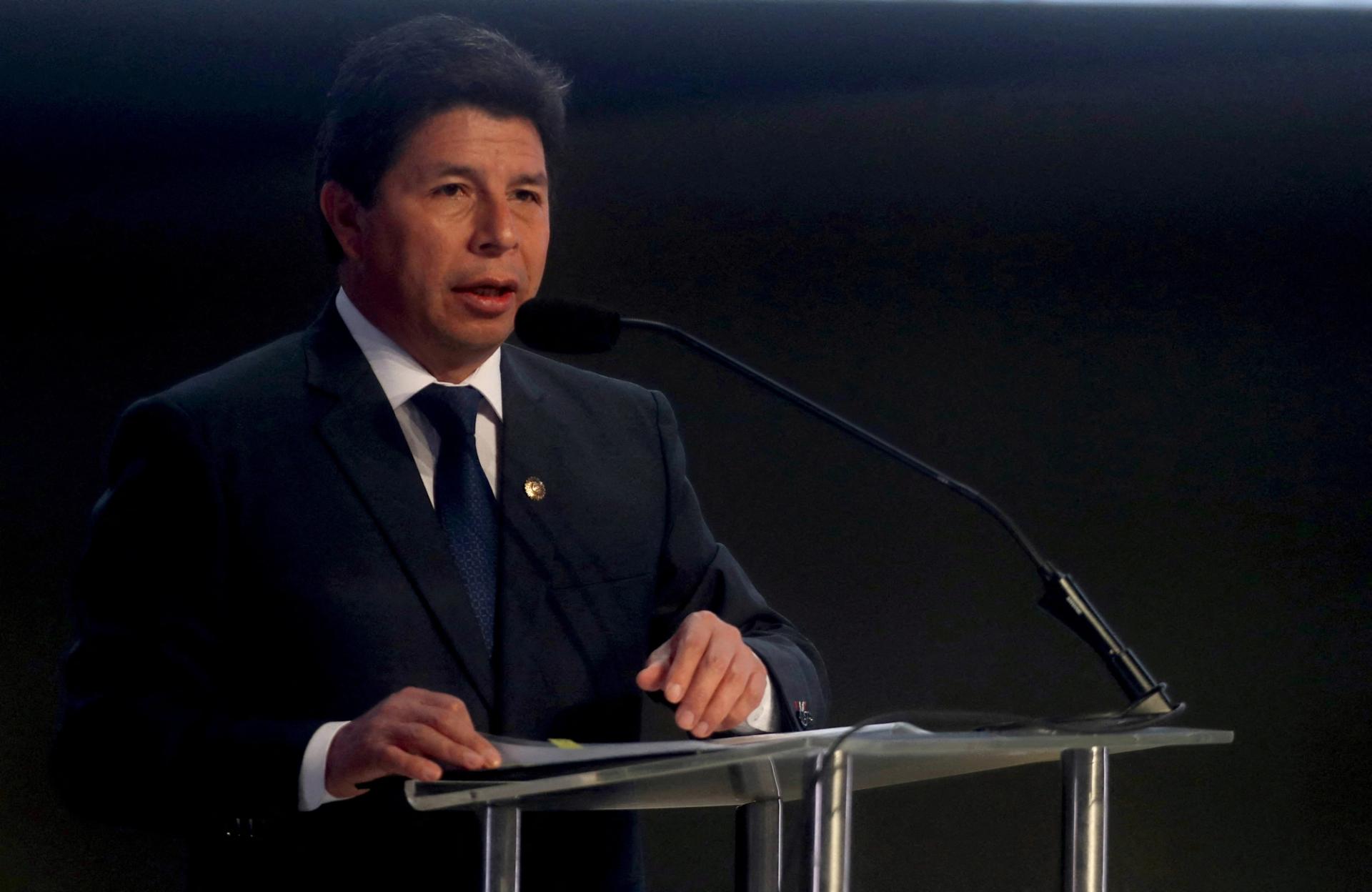 Peru's President Pedro Castillo.