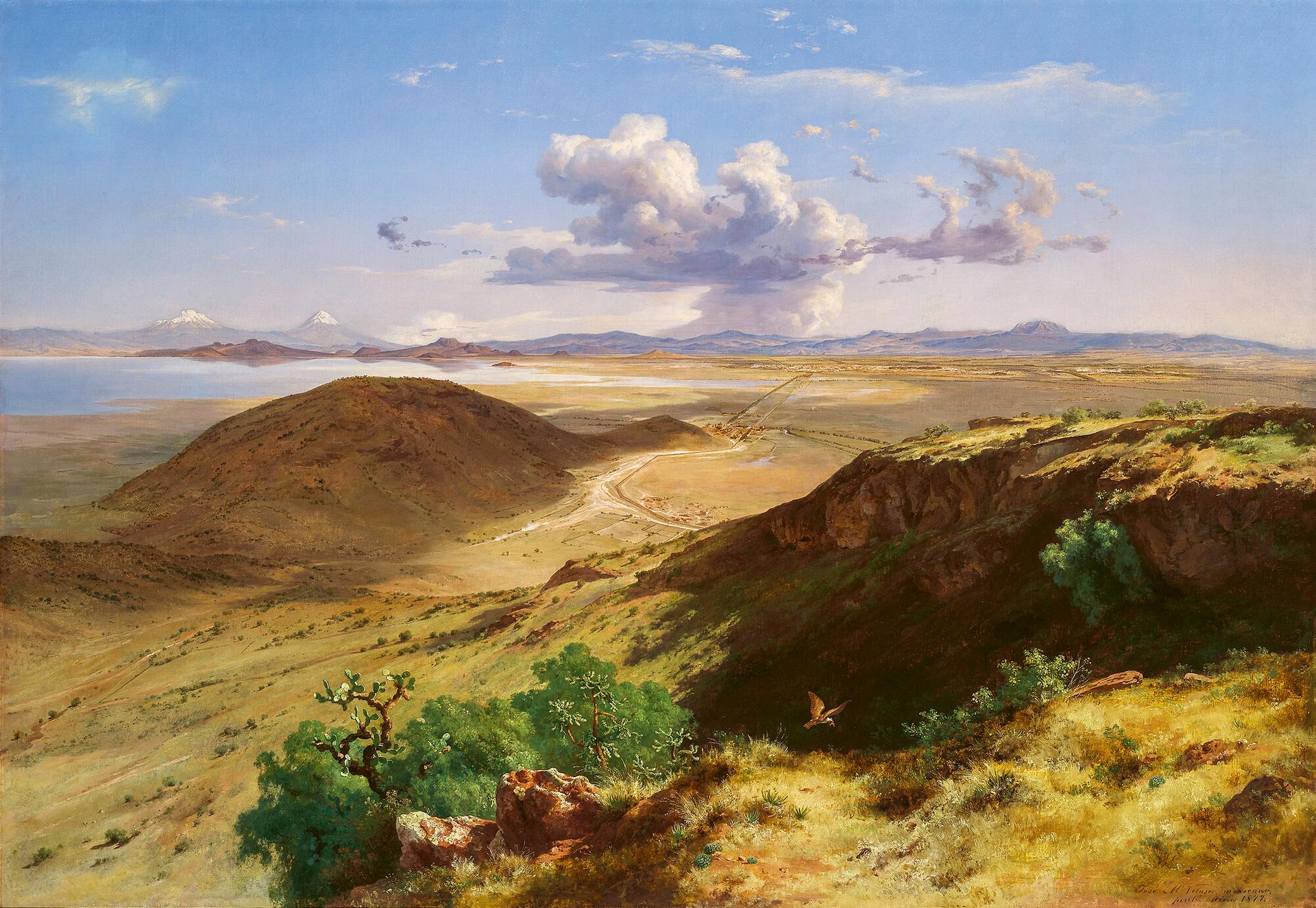 José María Velasco. “The Valley of Mexico from the Hill of Santa Isabel.”