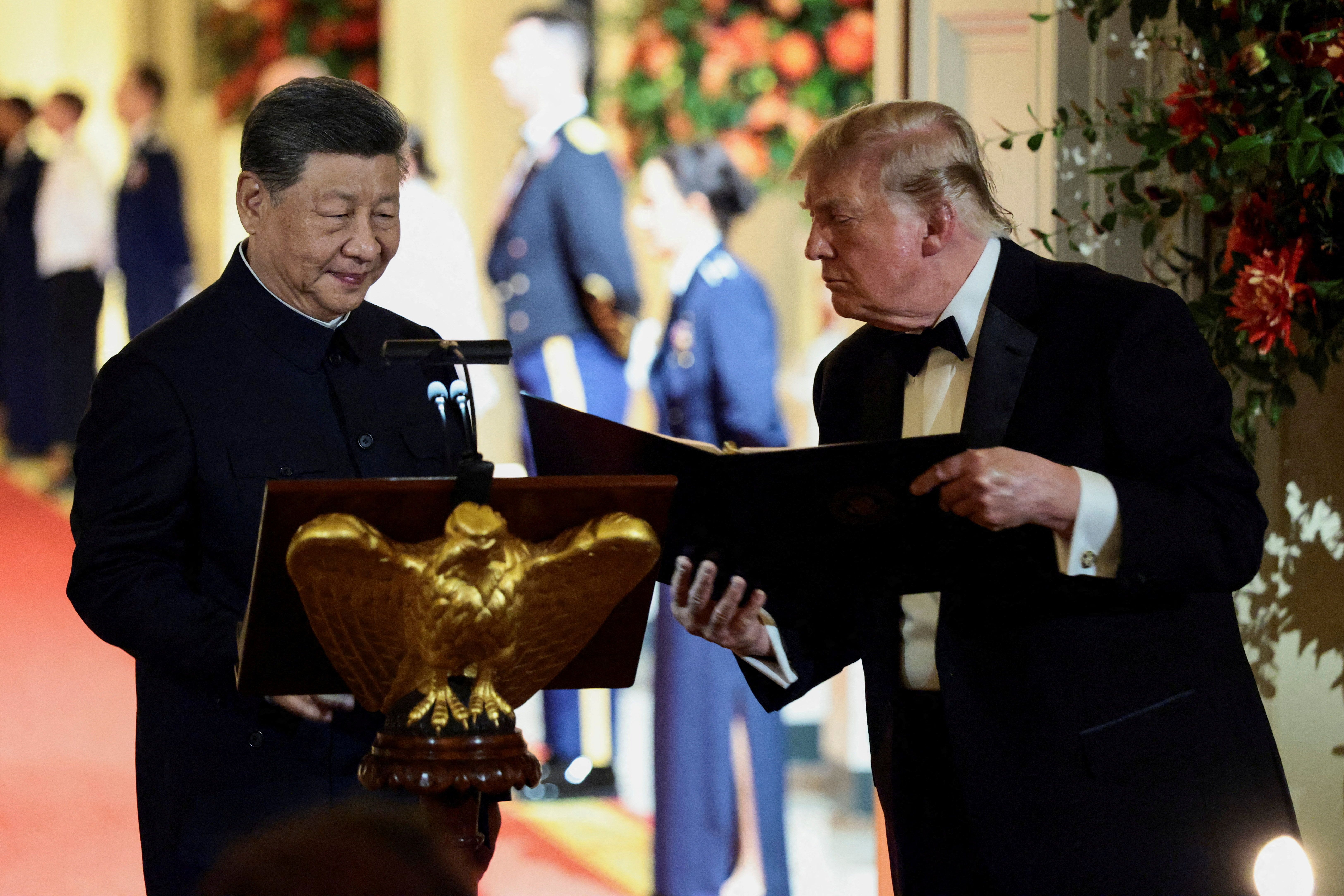 US President Donald Trump and Chinese leader Xi Jinping