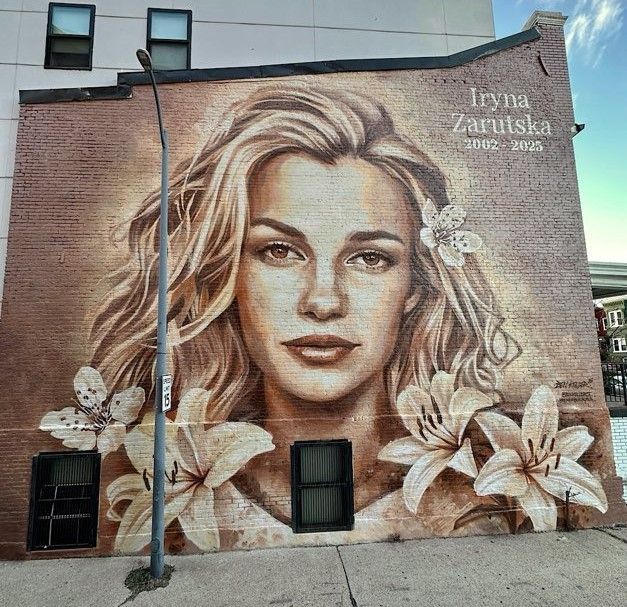 Iryna Zarutska mural
