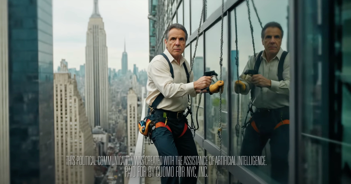 Andrew Cuomo embraces AI-self in political ad