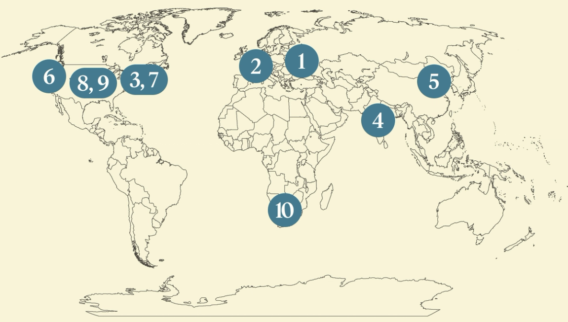 Semafor World Today map graphic.