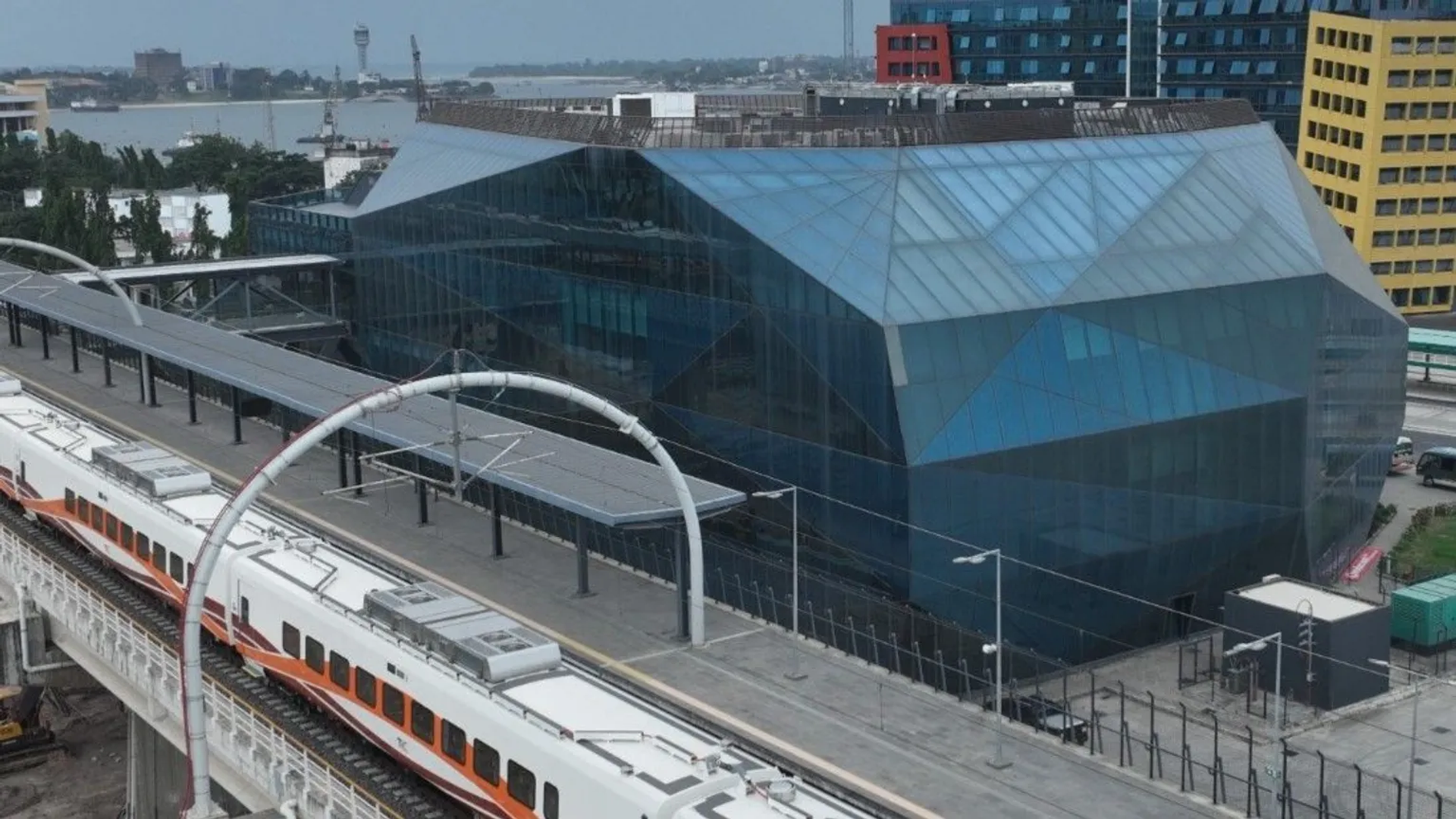 The terminal in Dar es Salaam