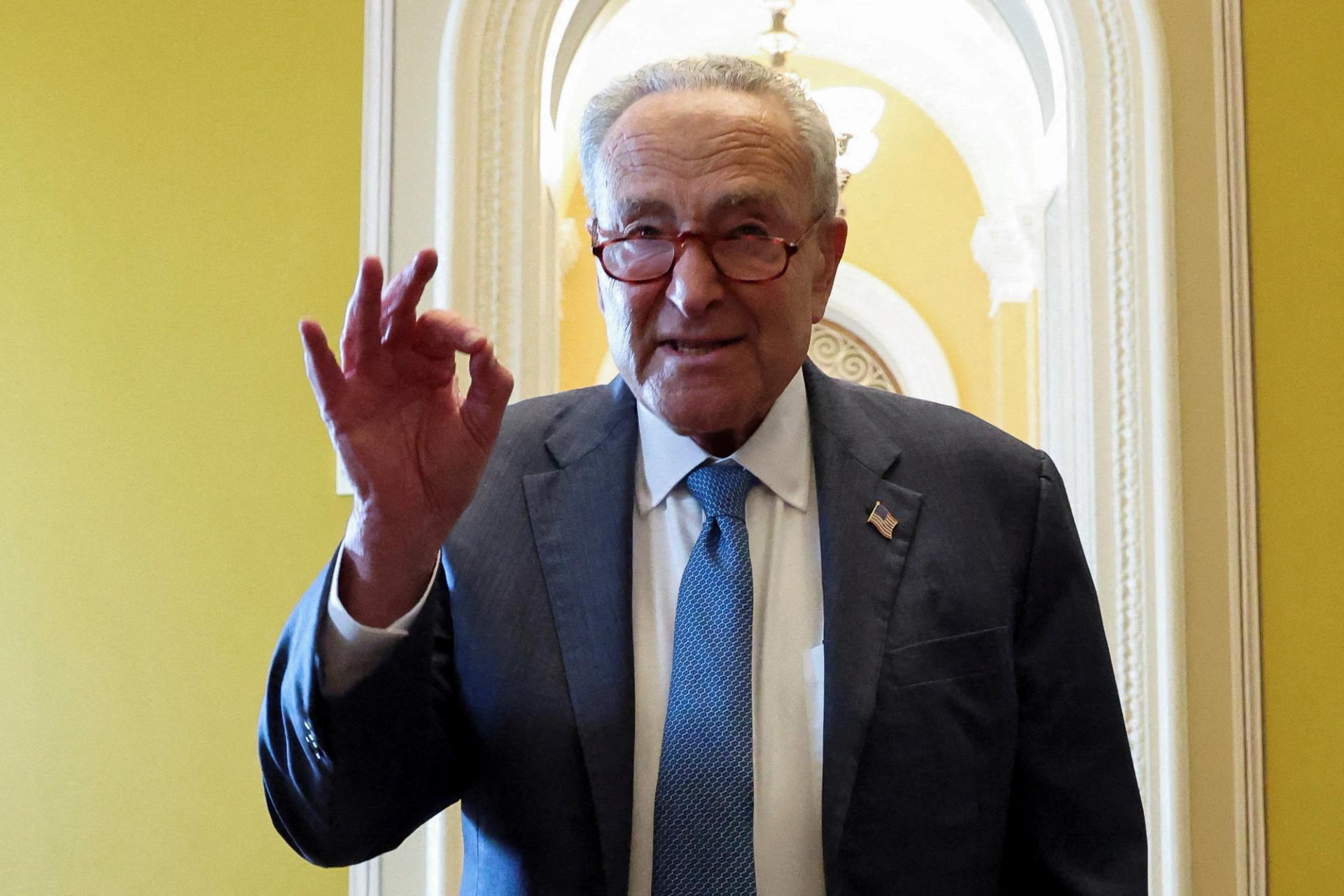Senate Minority Leader Chuck Schumer, D-N.Y.
