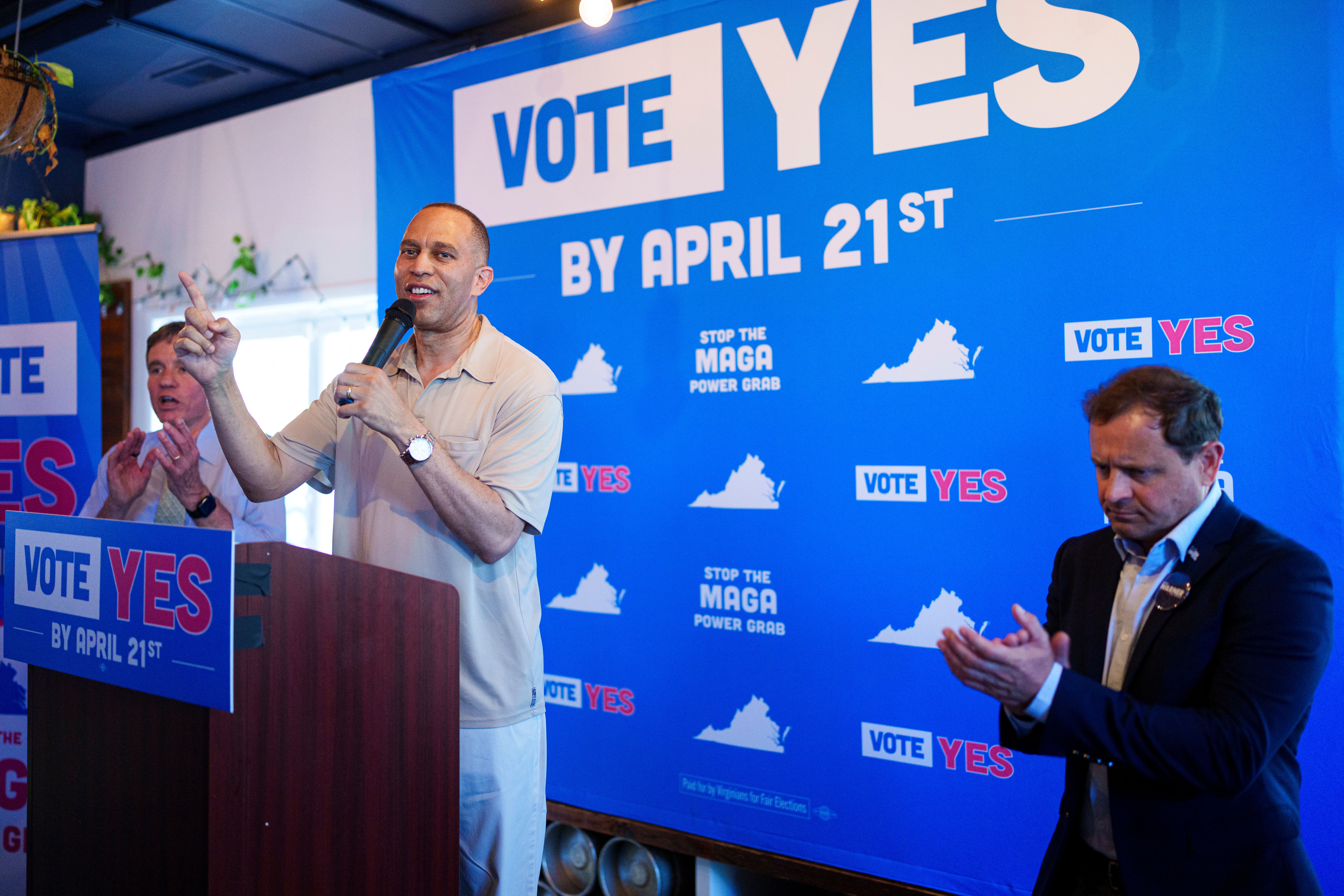 PoliticsDemocratic redistricting confidence sinks as Virginia maps thrown outThe 4-3 state Supreme Court decision on Friday sets the party back considerably in the battle to redraw House seats.Bill Clark/CQ-Roll Call/Getty Images