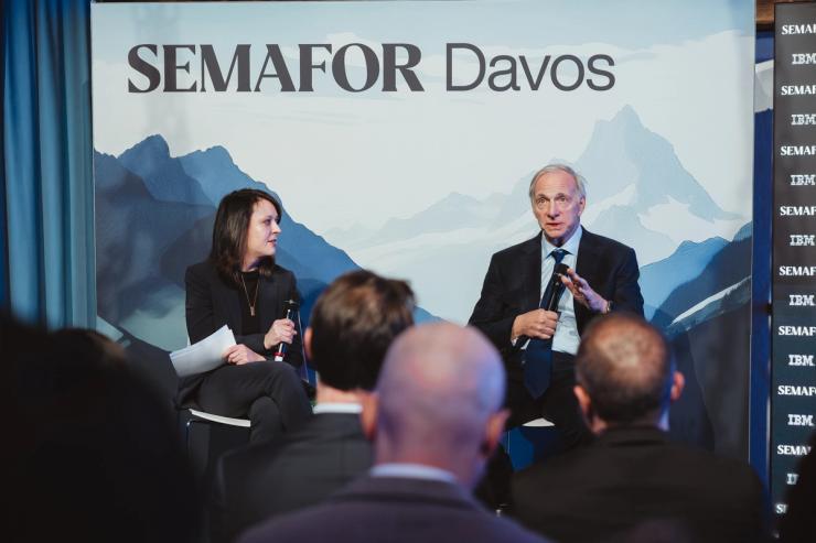 Ray Dalio speaking to Semafor’s Liz Hoffman.