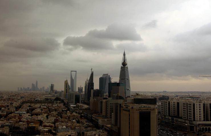 Riyadh skyline.