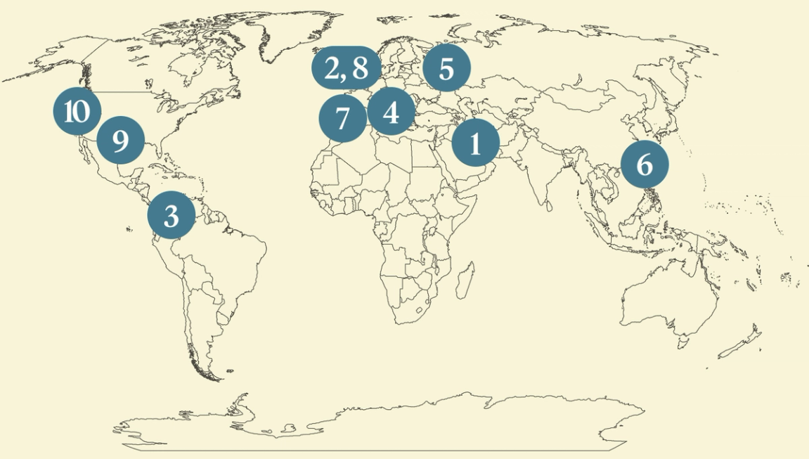 Semafor World Today map graphic