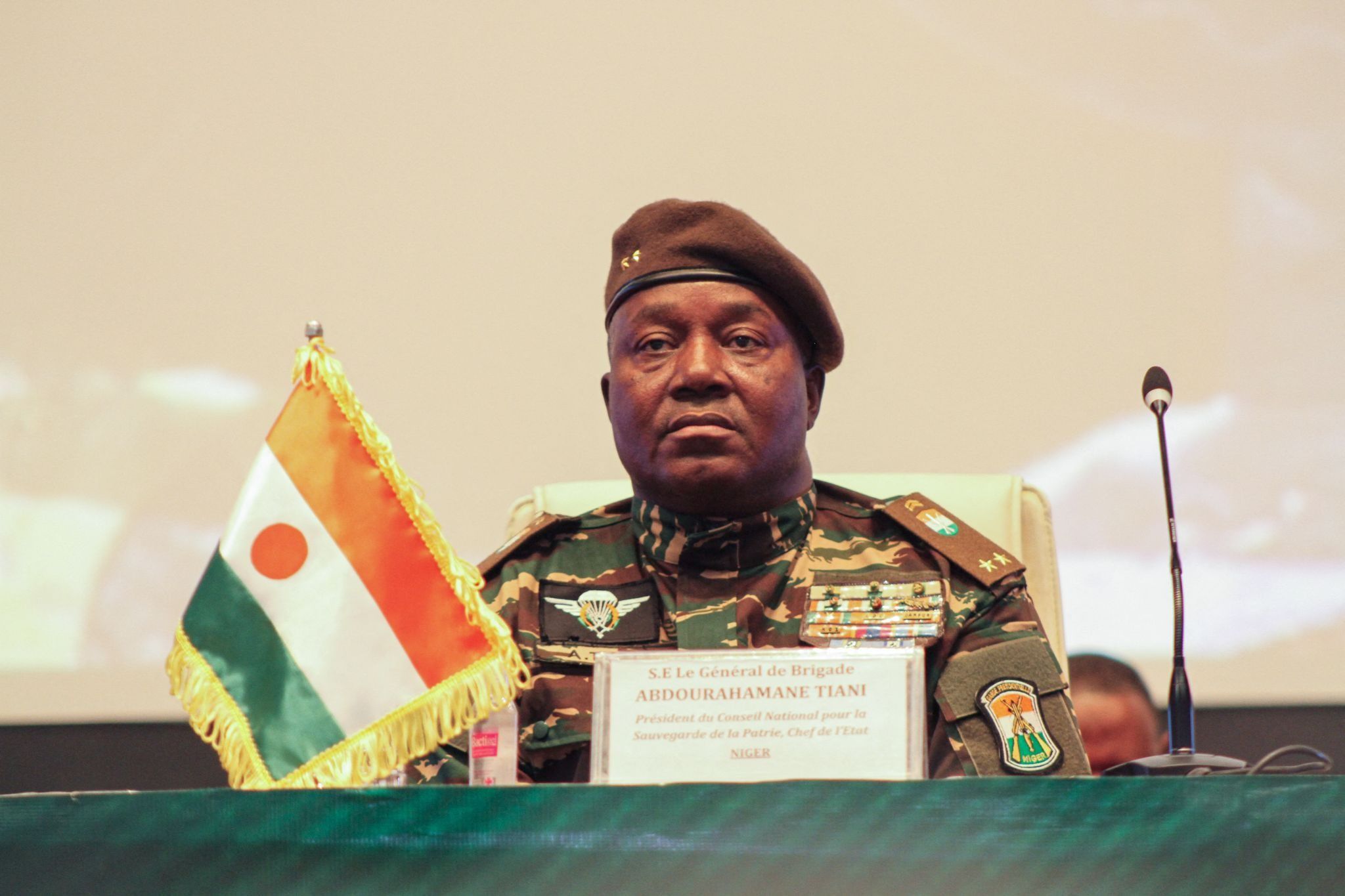 Niger’s junta leader General Abdourahamane Tiani in 2024.