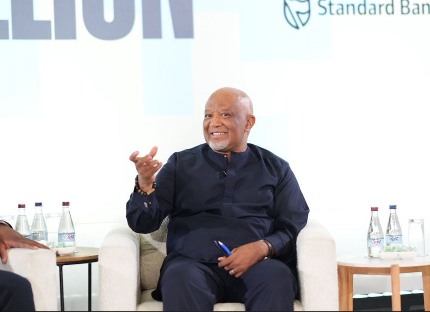 Mcebisi Jonas at Semafor’s Next 3 Billion event in Johannesburg.