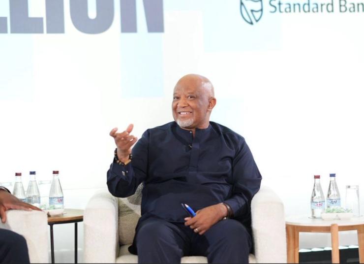 Mcebisi Jonas at Semafor’s Next 3 Billion event in Johannesburg.