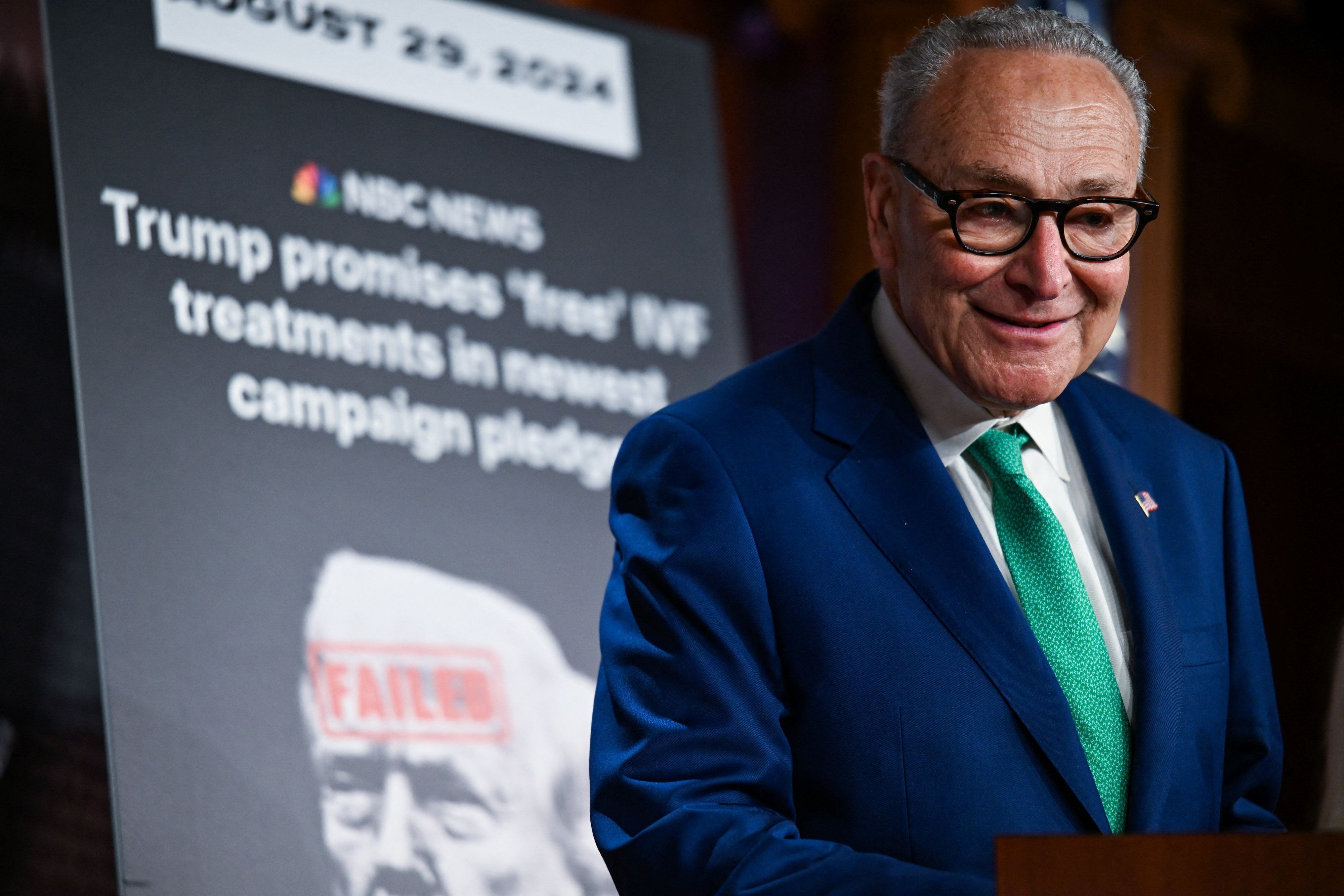 Senate Minority Leader Chuck Schumer