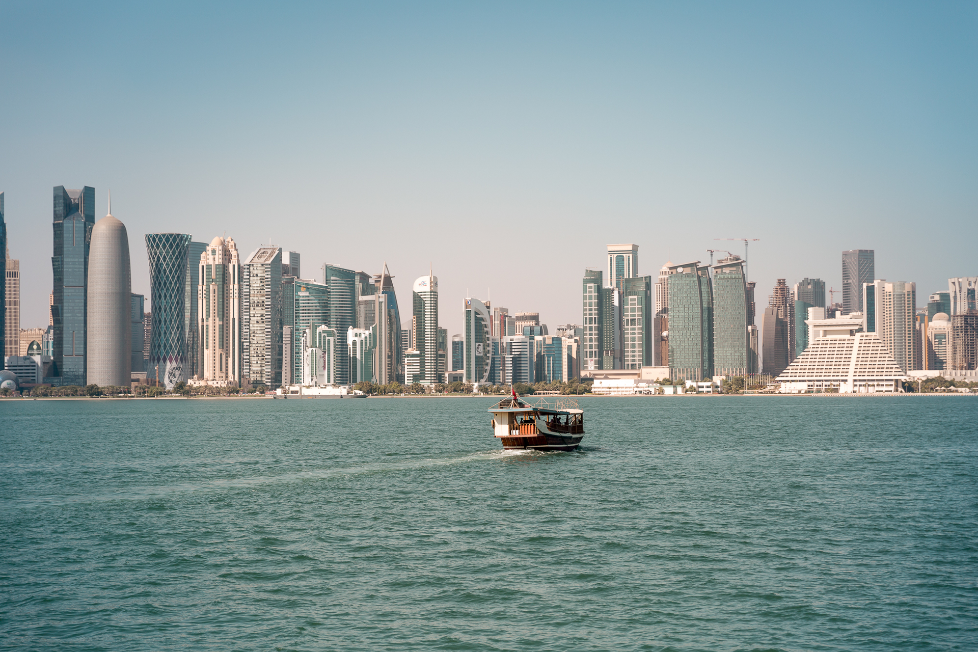 A view of Doha, Qatar