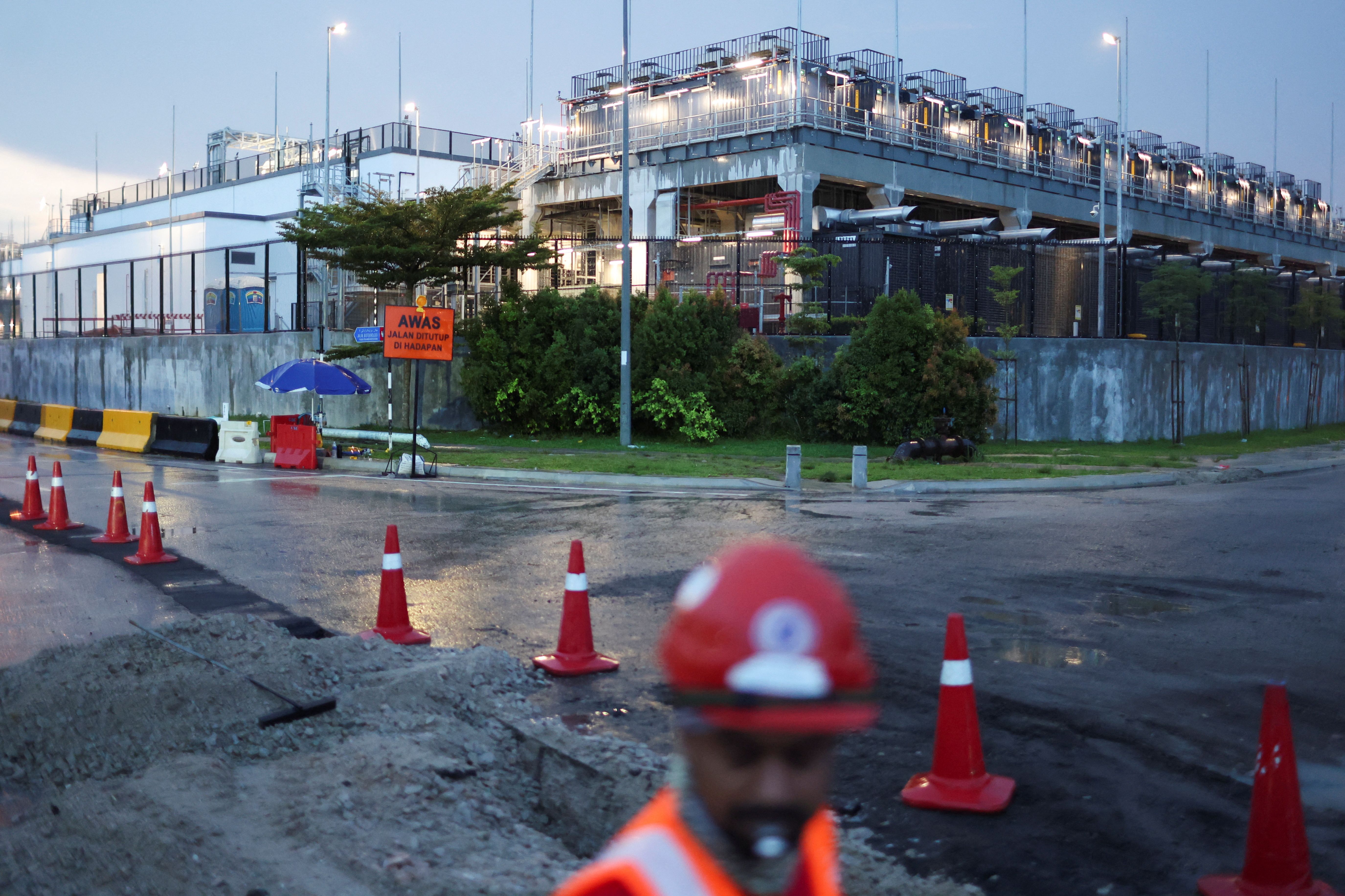A data center in Malaysia