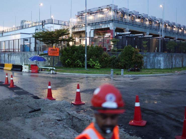 A data center in Malaysia