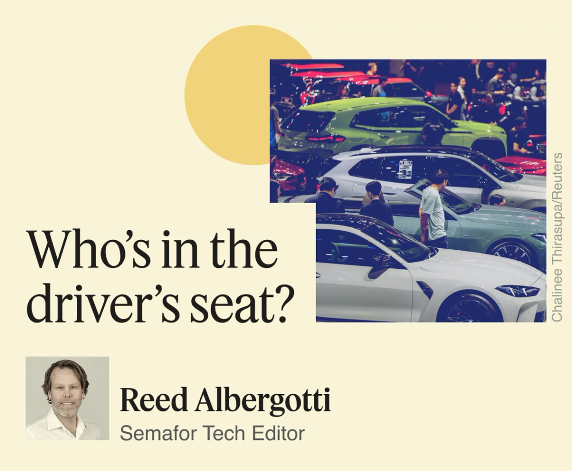 Who’s in the driver’s seat?