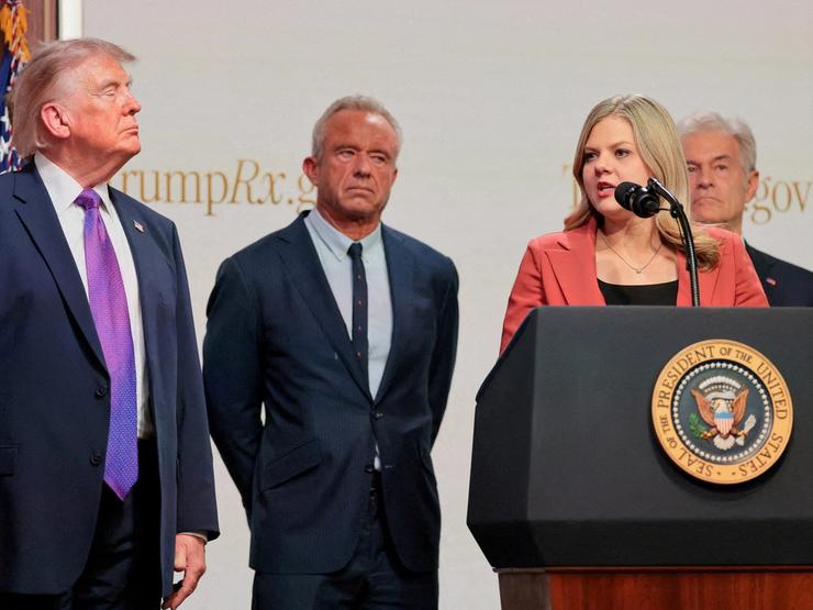 Heidi Overton, Robert F. Kennedy Jr., and Donald Trump