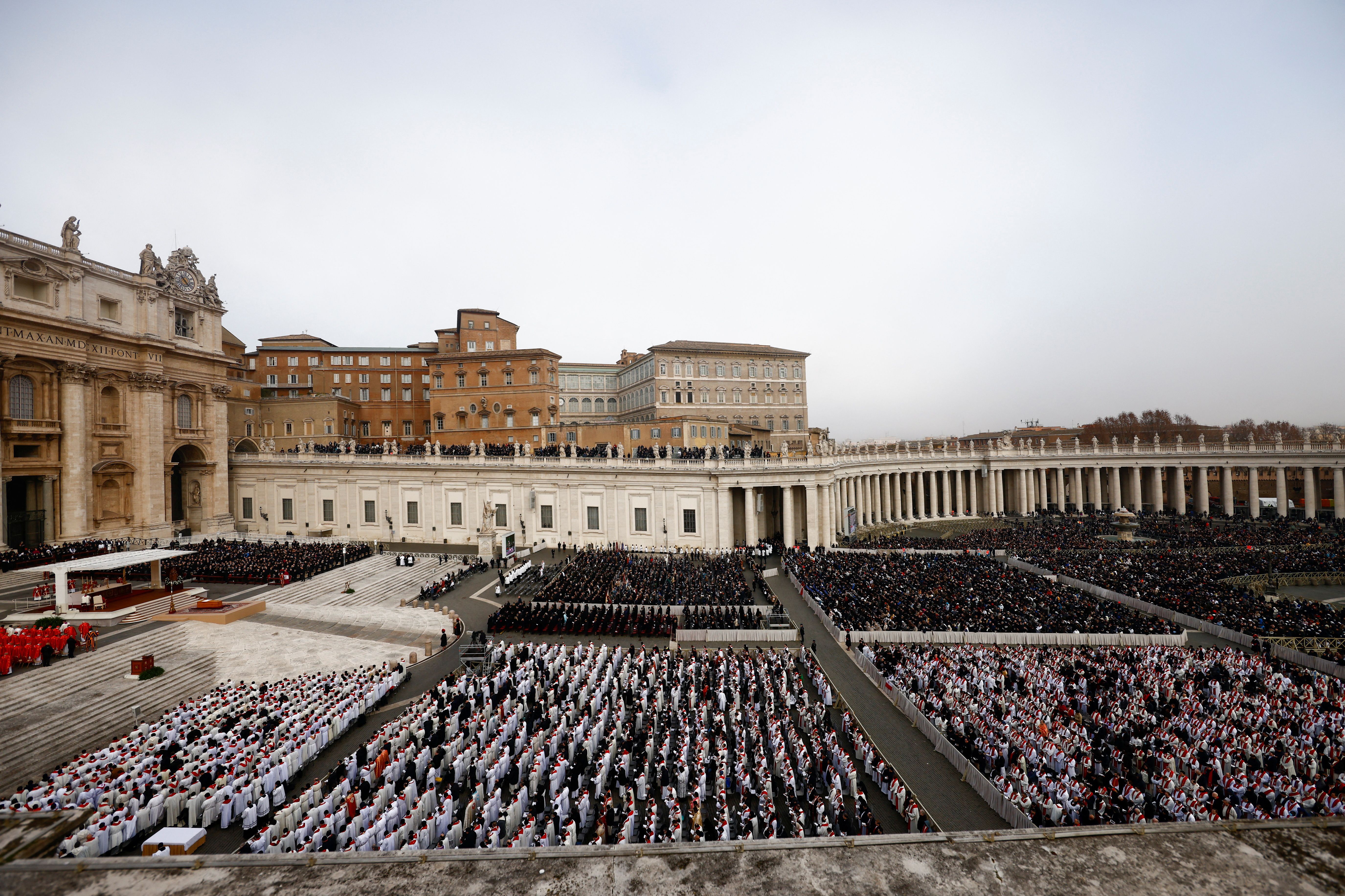 In Photos: Thousands Mourn Former Pope Benedict XVI At Funeral | Semafor