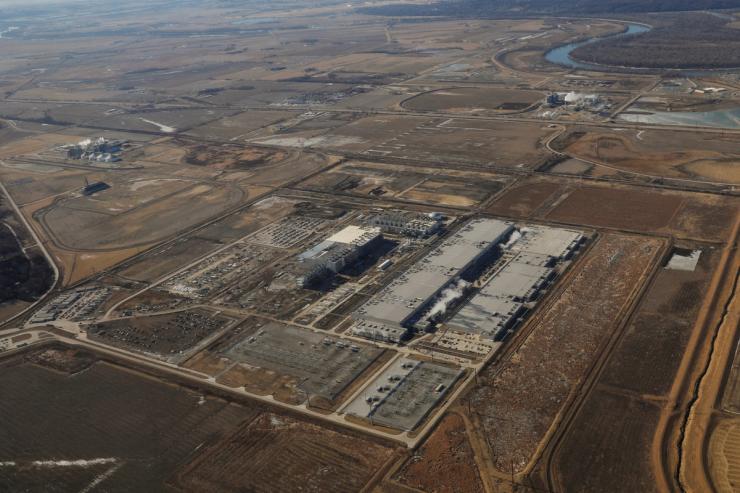 A Google data center in Iowa.