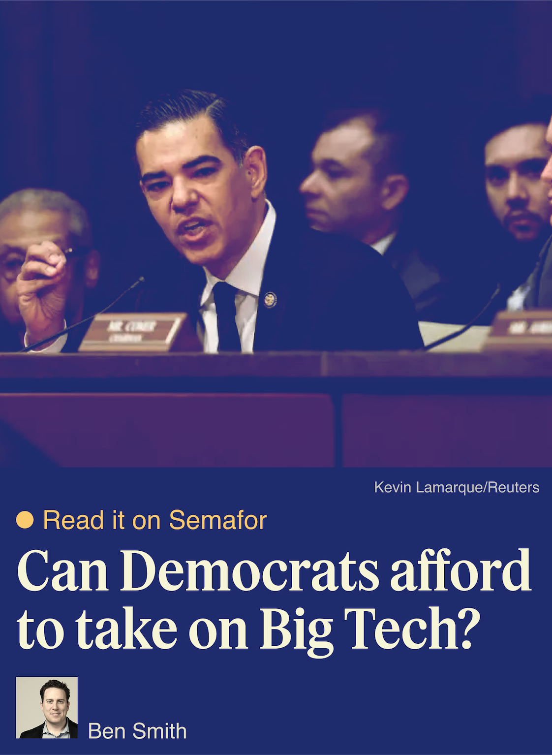 Can Democrats afford to take on Big Tech?