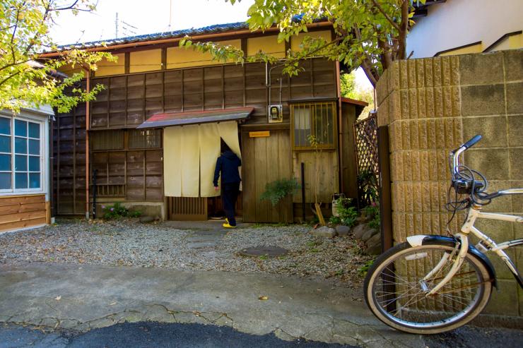 A wooden house in Kamakura.