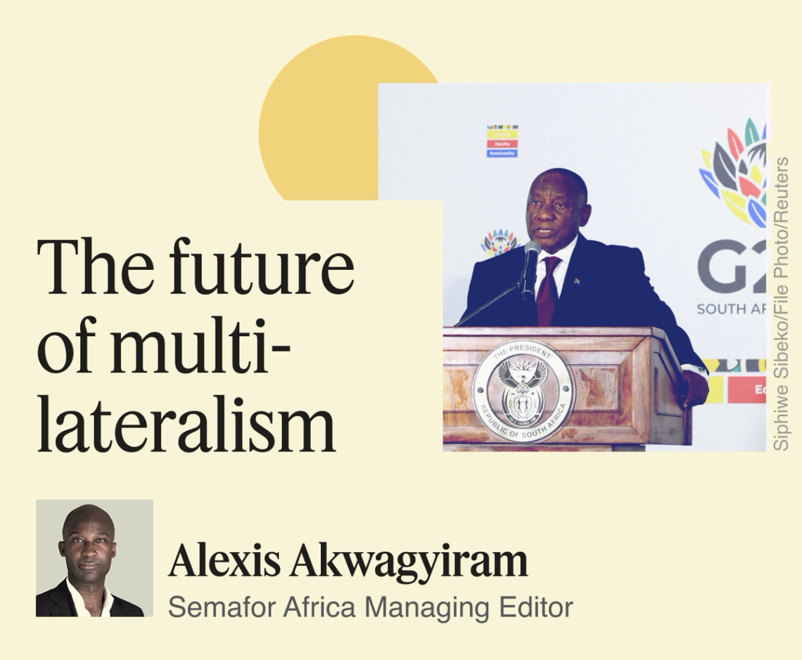 The future of multilateralism.
