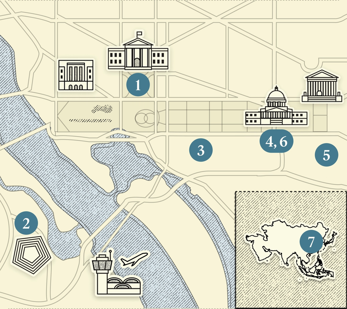 A map of DC.