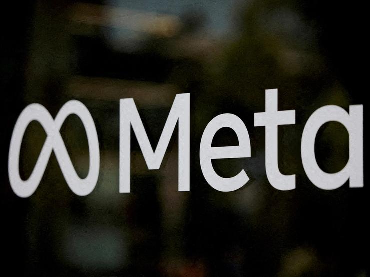 Meta company logo