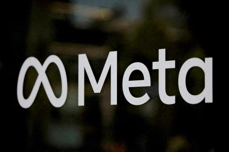 Meta company logo