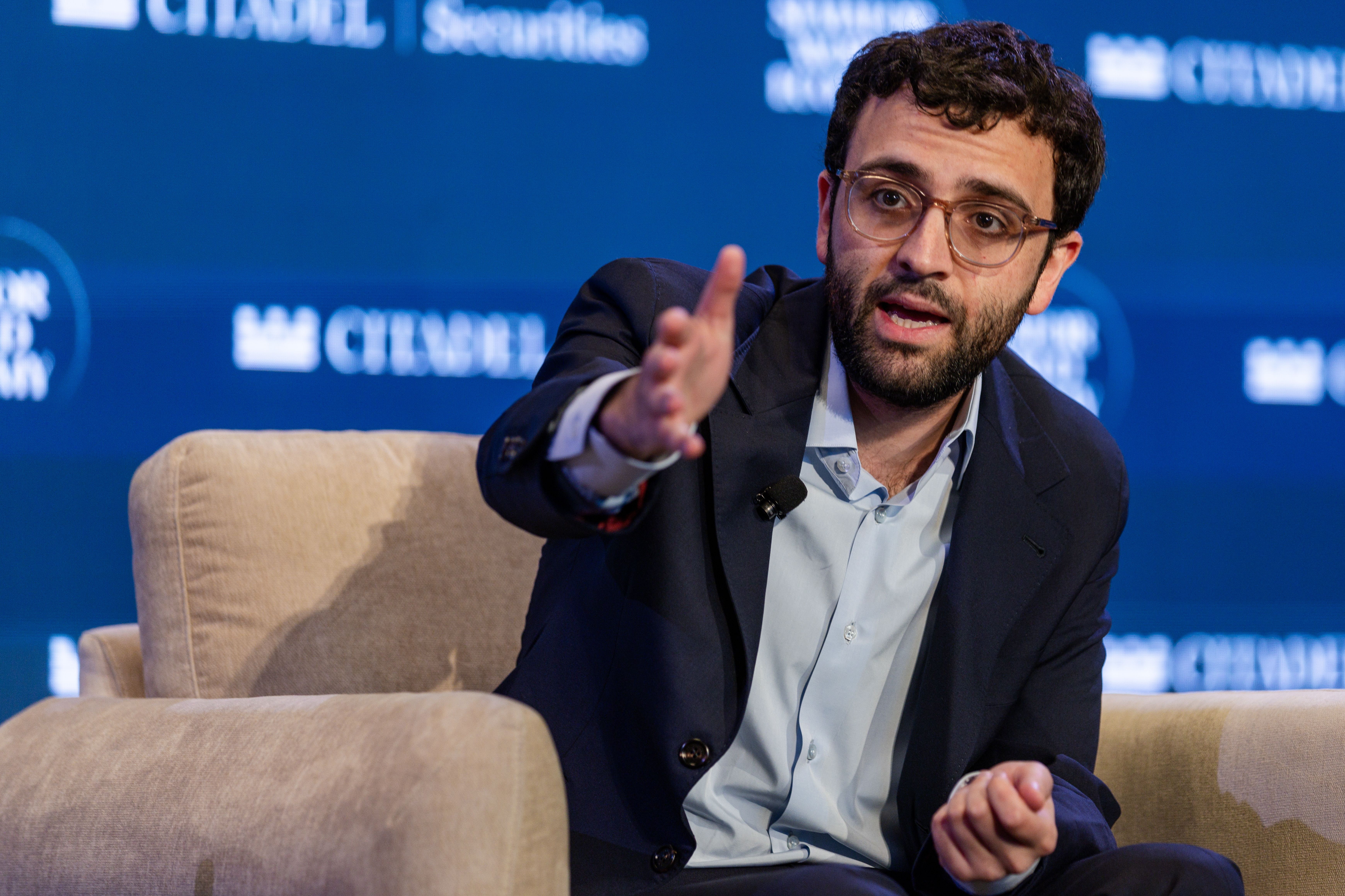 Tarek Mansour, Kalshi CEO, at Semafor World Economy 2026.