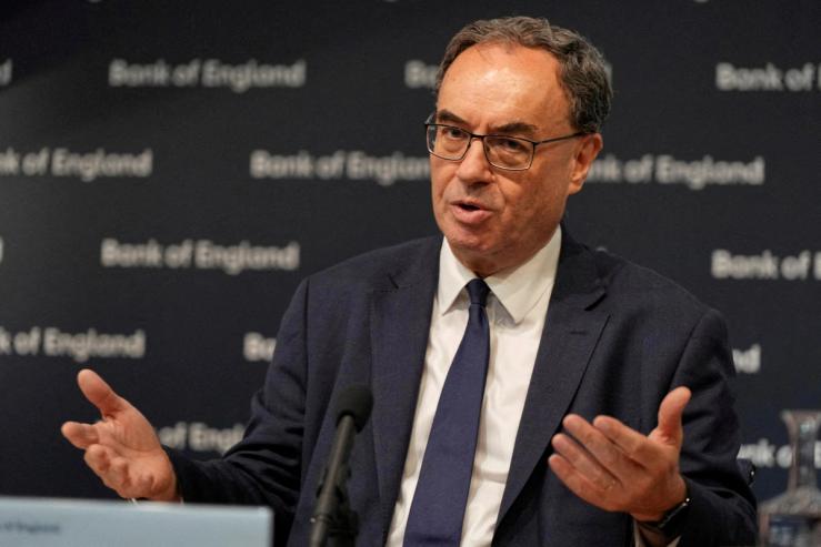Bank of England Governor Andrew Bailey.