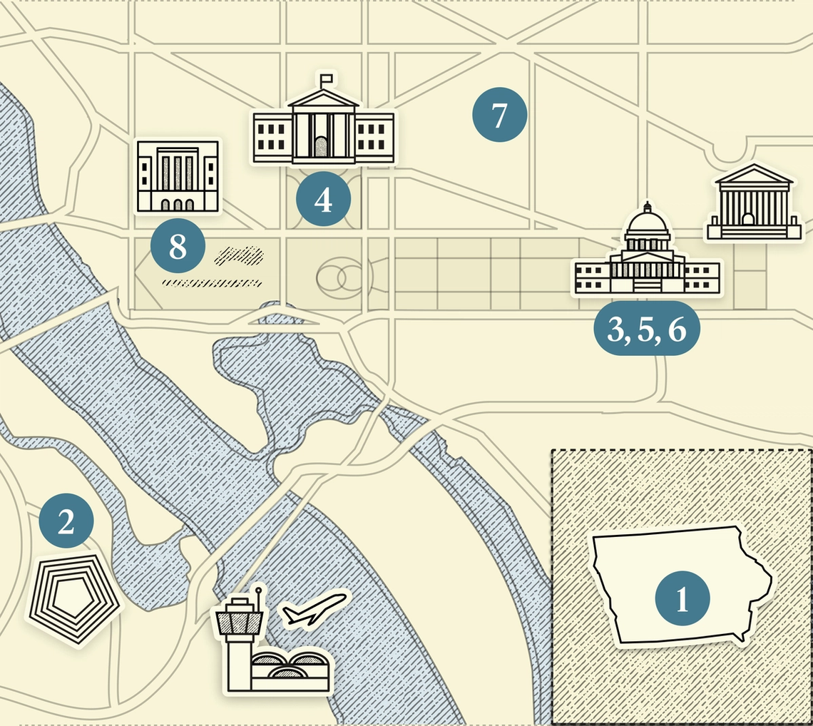 A map of DC.