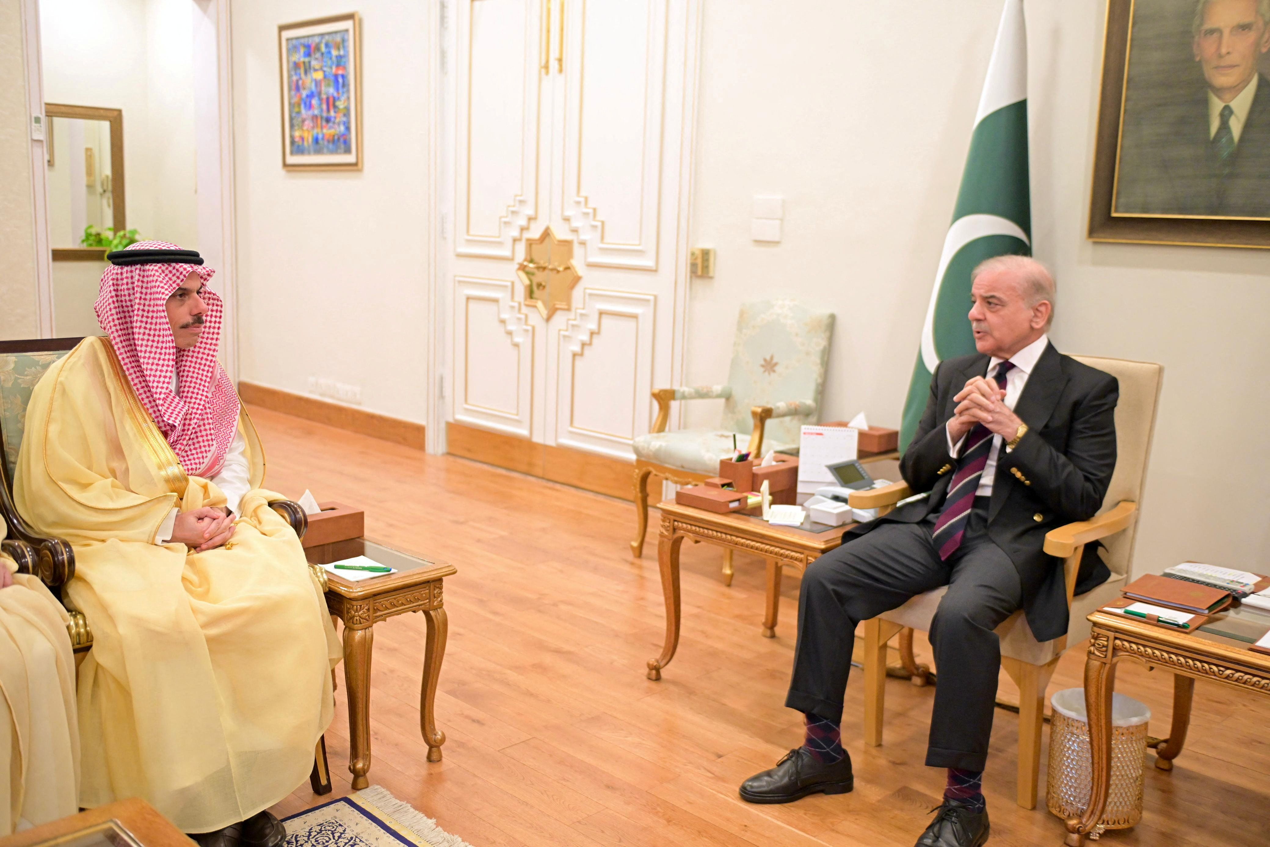 Saudi and Pakistan officials. 