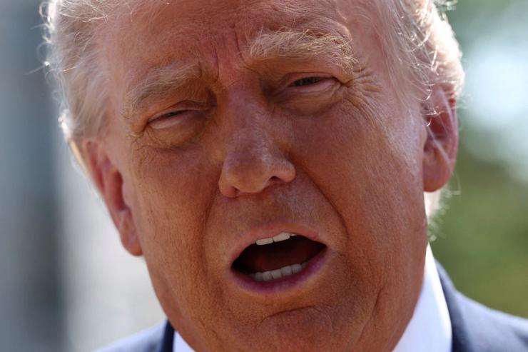 US President Donald Trump