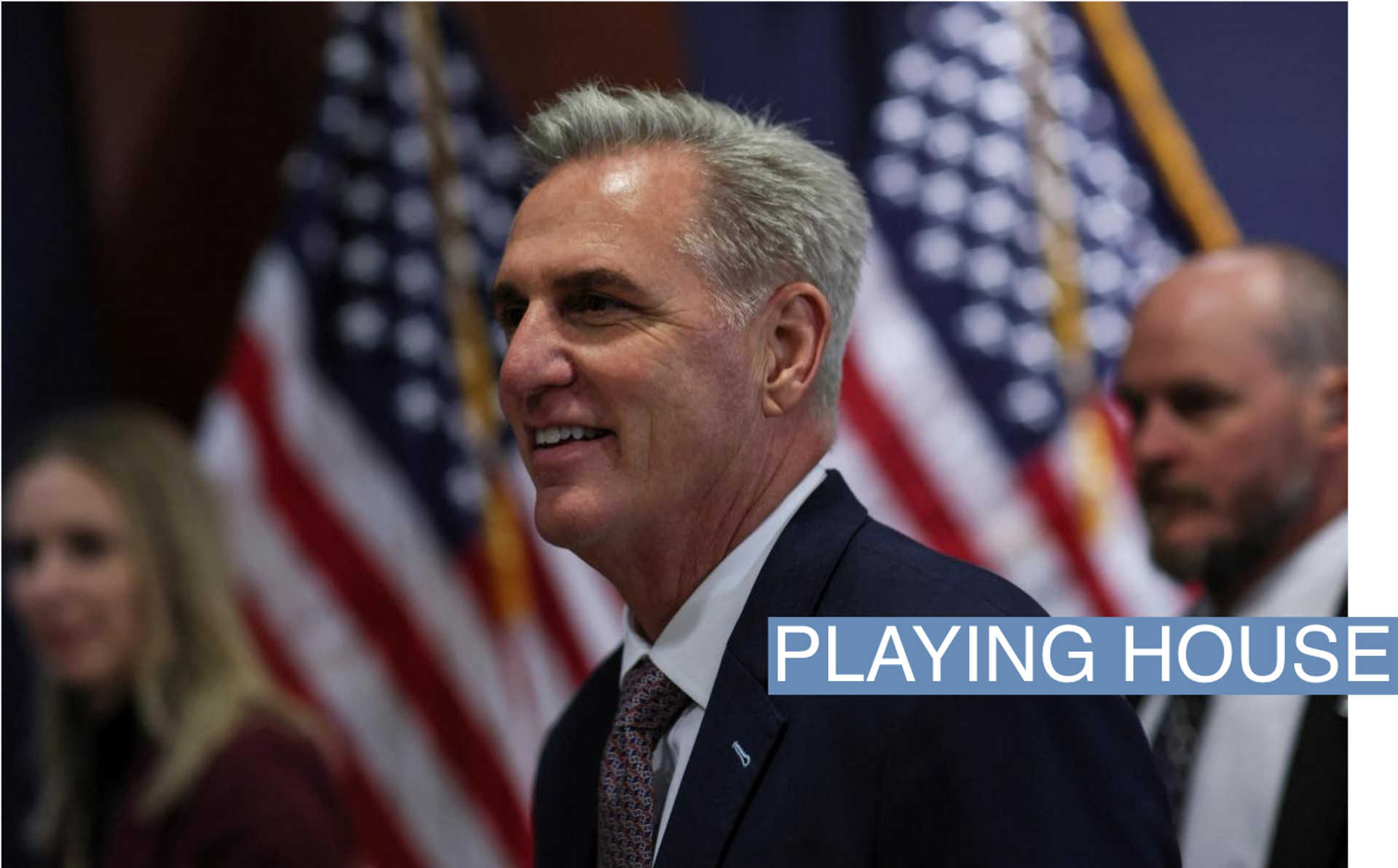 U.S. House Minority Leader Kevin McCarthy at the U.S. Capitol in Washington on November 14, 2022.