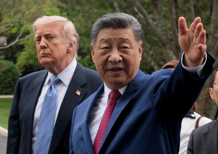 US President Donald Trump and President of China, Xi Jinping