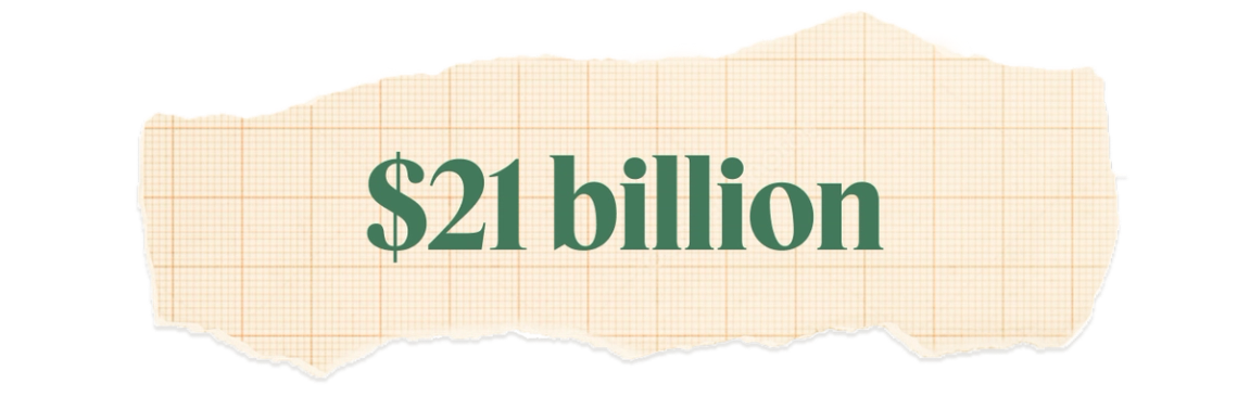 $21 billion.