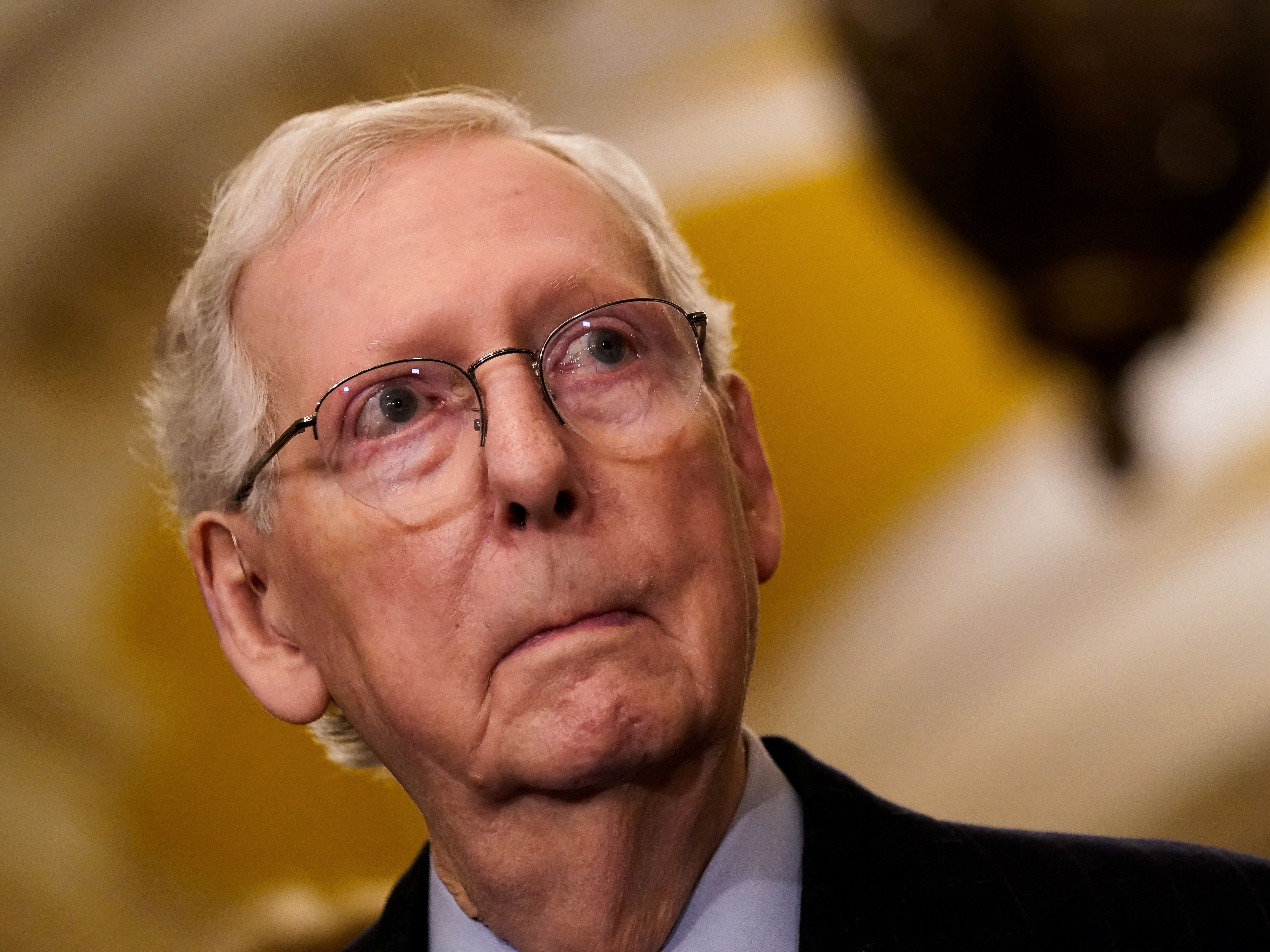 US Senate Minority Leader Mitch McConnell.