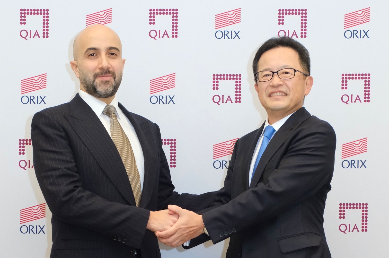 QIA’s Mohammed Al-Sowaidi and ORIX’s Makoto Inoue