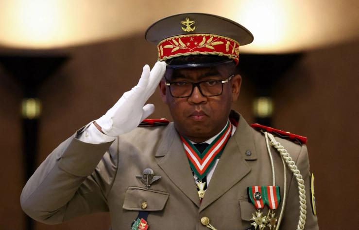 Military general Ruphin Fortunat Zafisambo, the new prime minister of Madagascar.