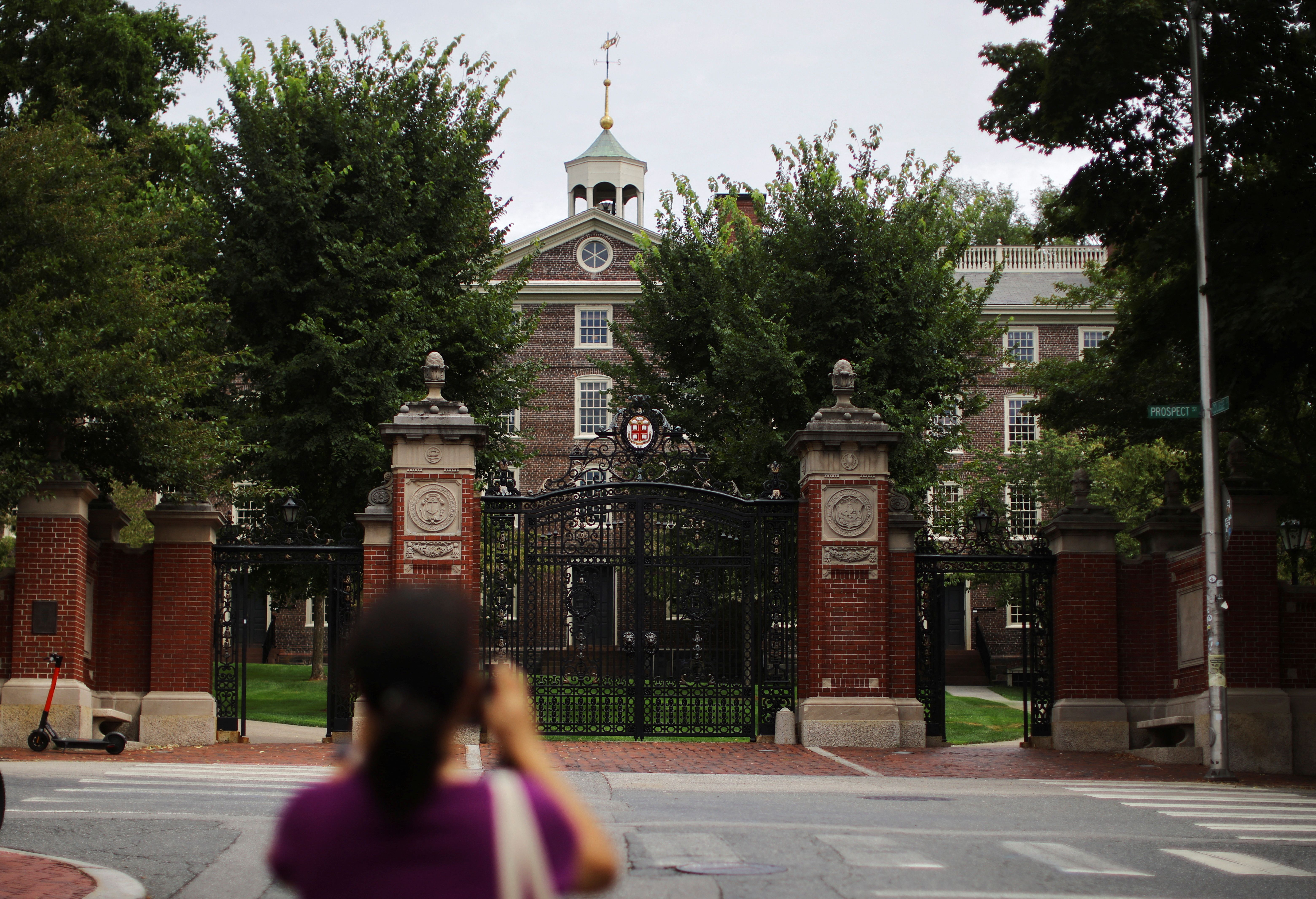 The Brown University campus.