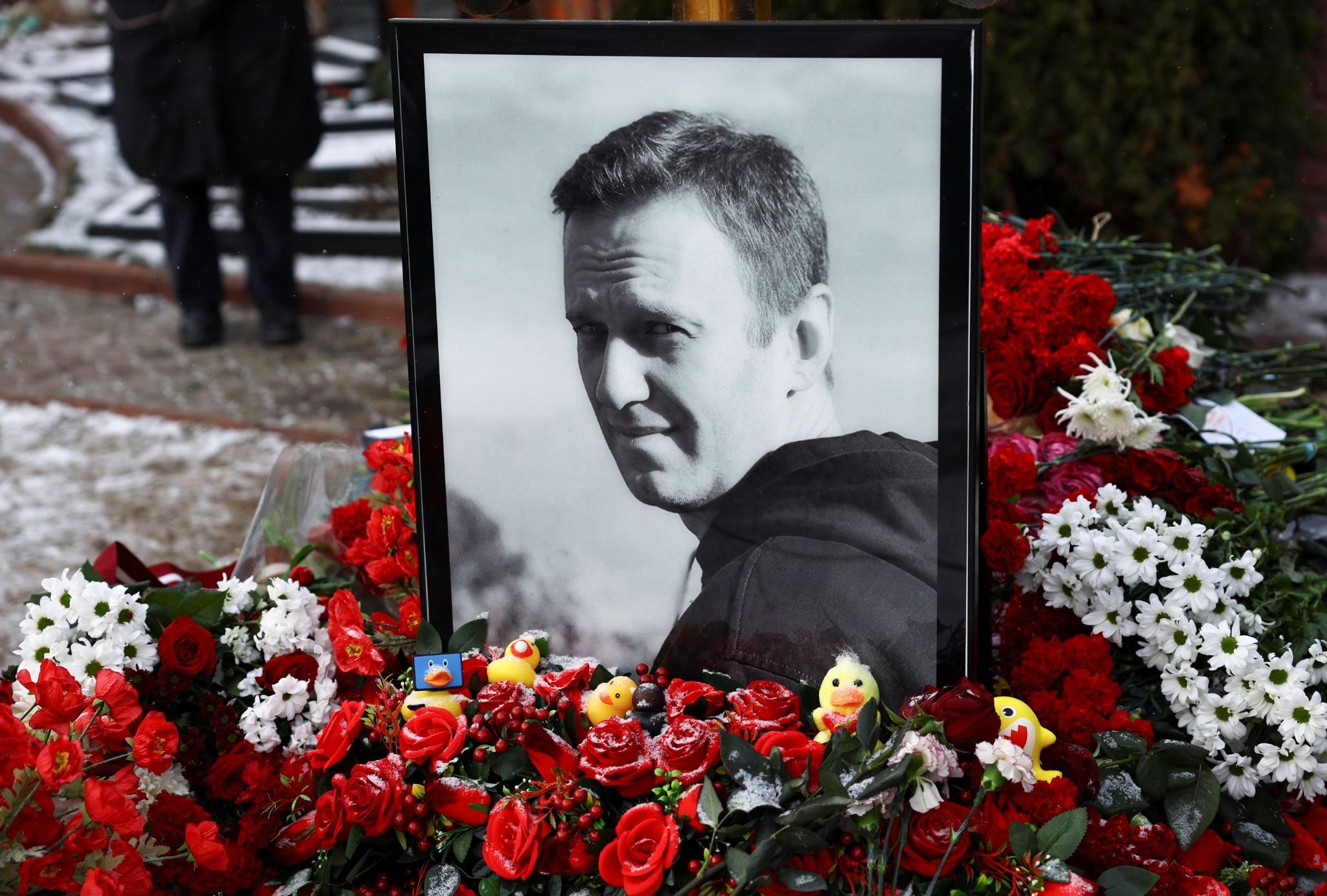 Alexei Navalny’s grave