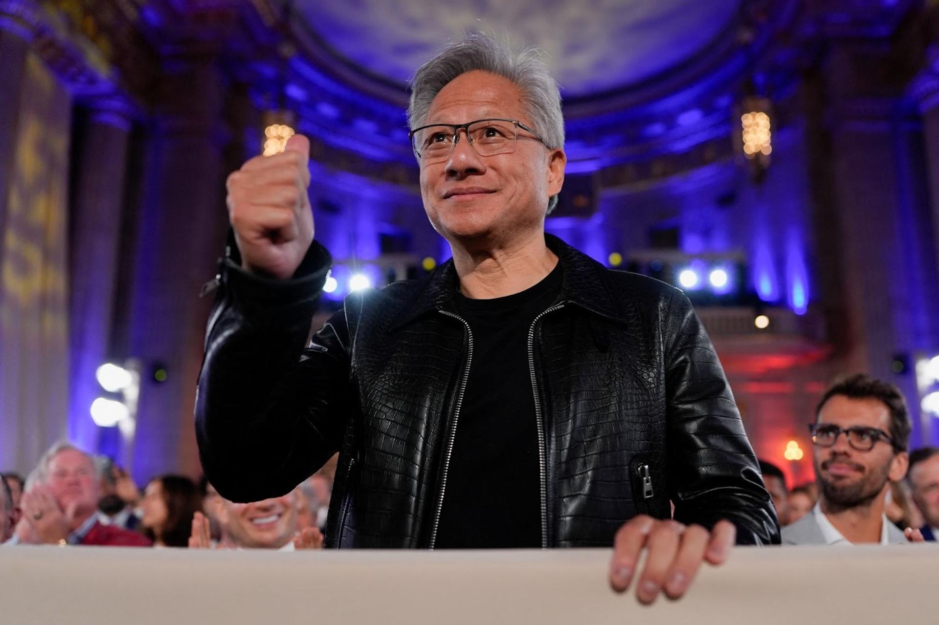 Nvidia CEO Jensen Huang. 