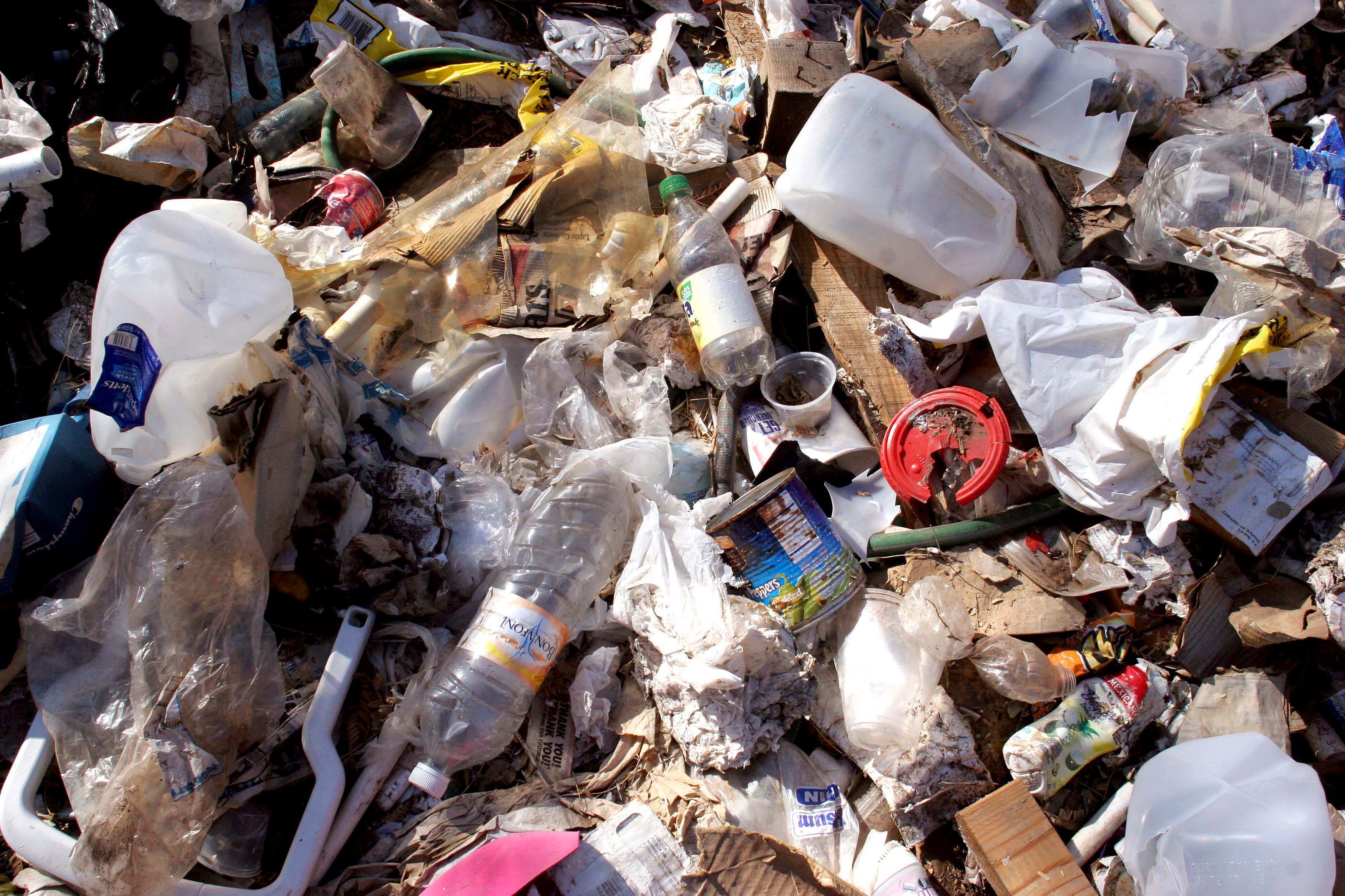 A pile of trash