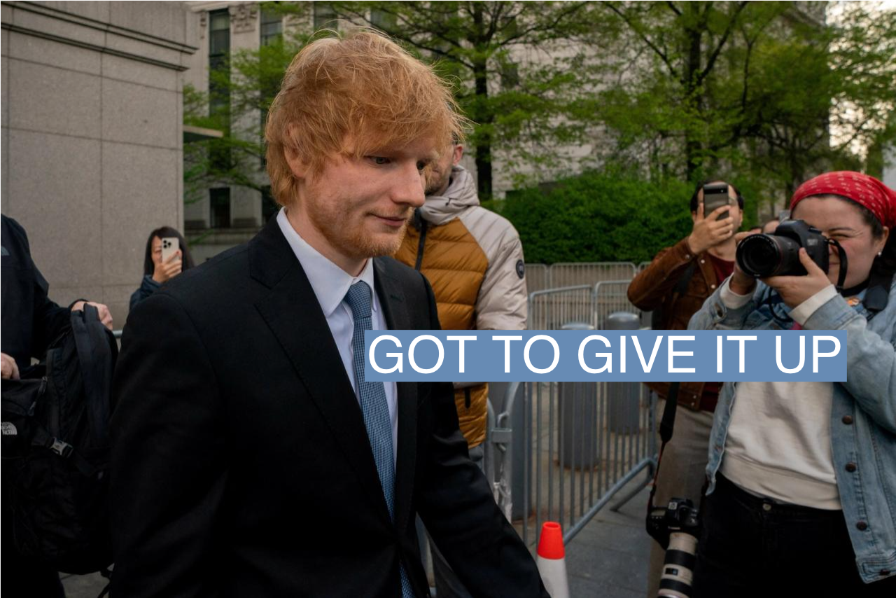 Ed Sheeran Wins 'Thinking Out Loud' Copyright Case | Semafor