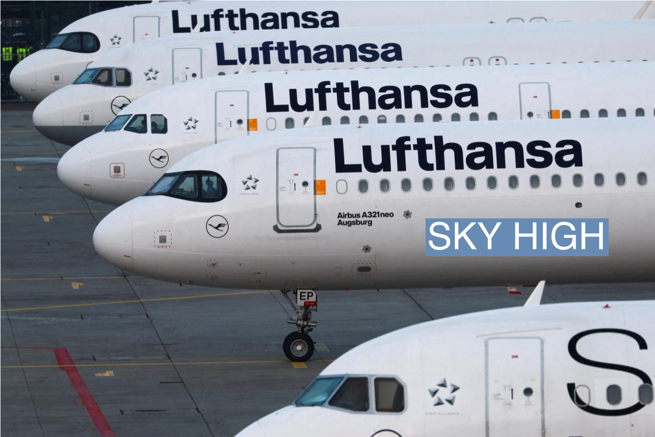 Lufthansa planes